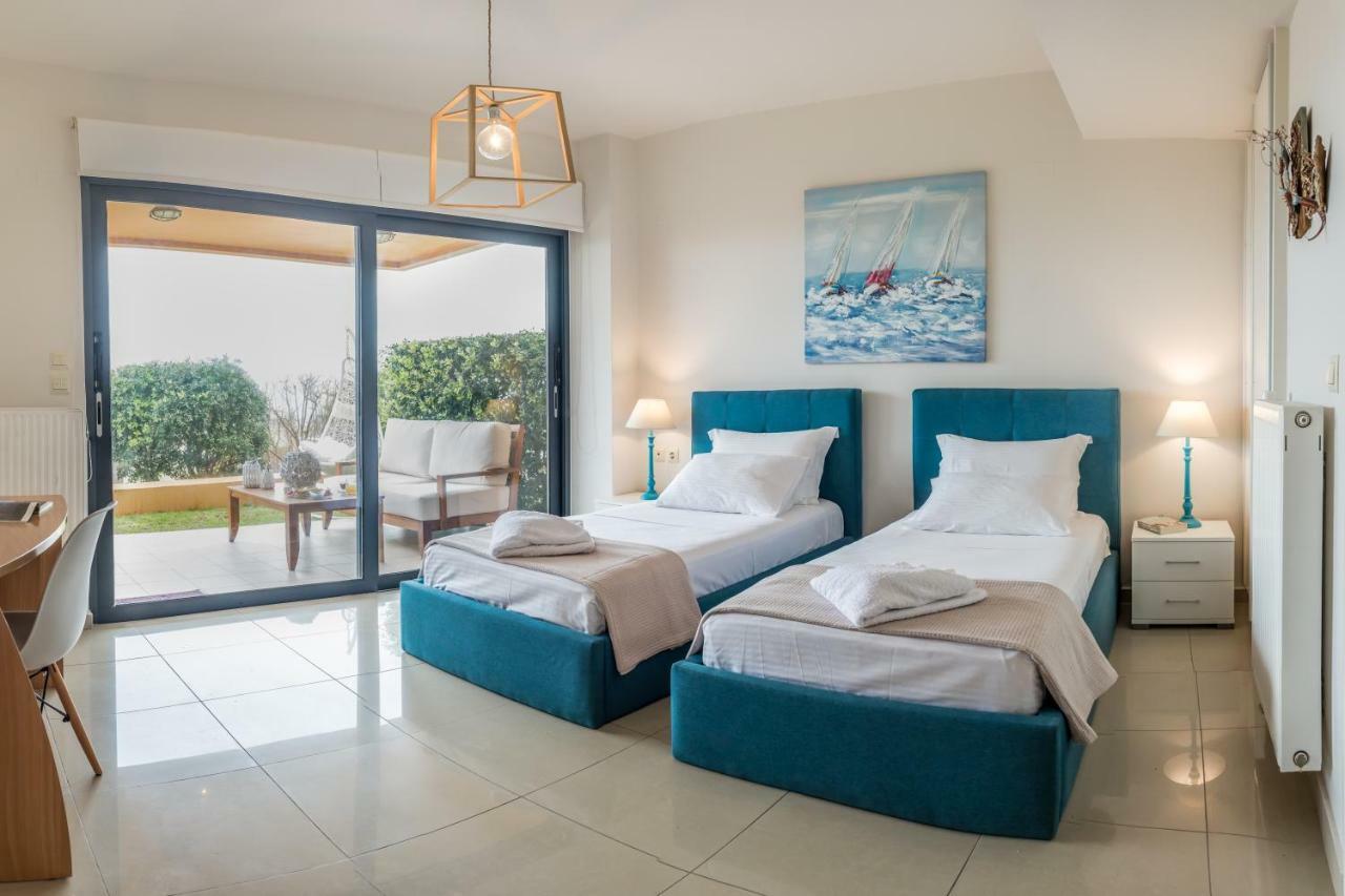 Lavender Villas Chania Agia Marina Exteriör bild