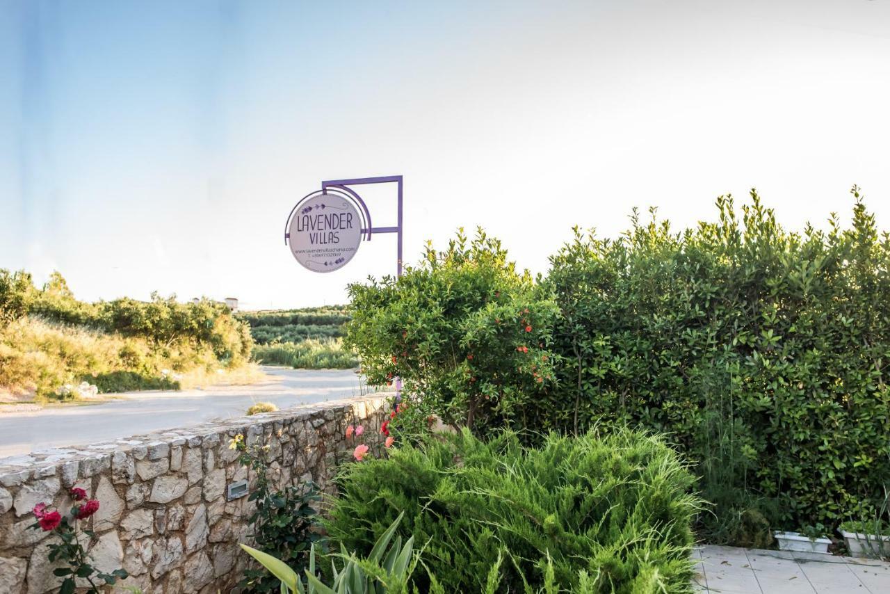 Lavender Villas Chania Agia Marina Exteriör bild