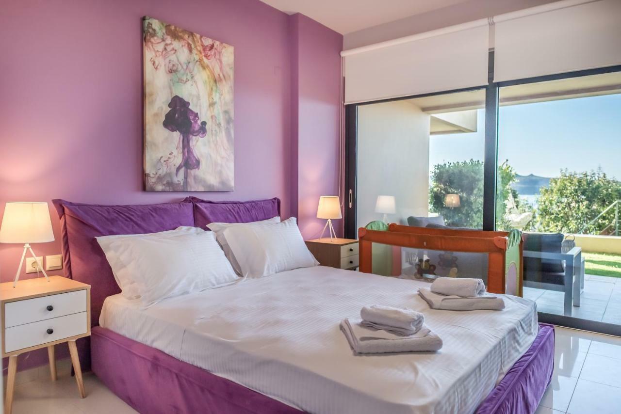 Lavender Villas Chania Agia Marina Exteriör bild