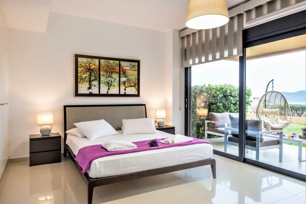 Lavender Villas Chania Agia Marina Exteriör bild